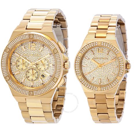 michael kors his and hers set|matching couple watches.